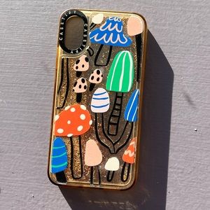 Casetify iPhone X mushroom case